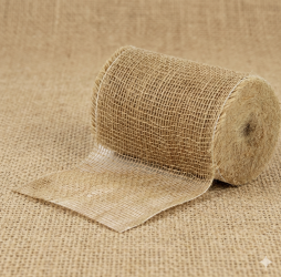 Jute tafelloper 15 cm x 25 meter